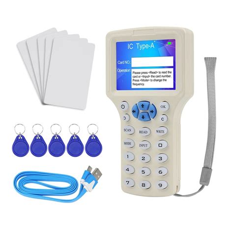 125khz handheld rfid id card copier|125khz rfid card writer.